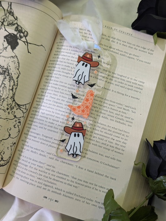 You've Yee'd Your Last Haw | Cowboy Ghost Acrylic Bookmark